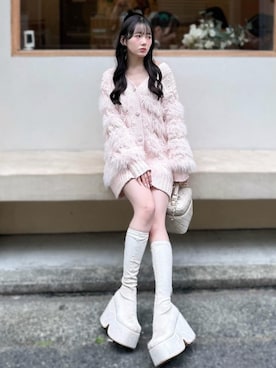 LIP SERVICEさん（レディース・158cm）の秋コーディネート