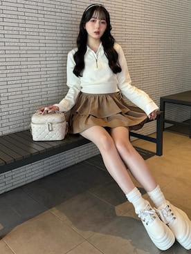 LIP SERVICEさん（レディース・158cm）の秋コーディネート