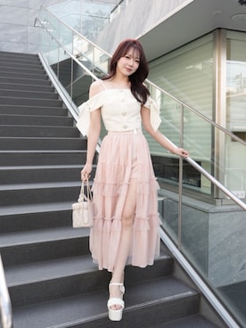 LIP SERVICEさん（レディース・164cm）の春コーディネート