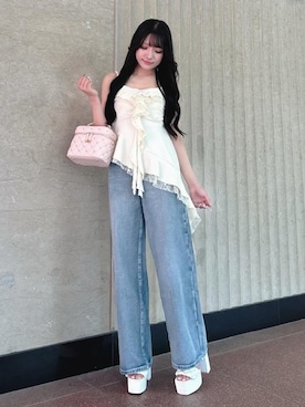 LIP SERVICEさん(レディース・154cm)の夏コーディネート