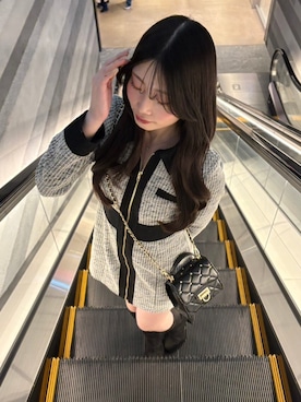 「LIPSERVICE（リップサービス）のアイテム（ワンピース/ドレス）」を使った、LIP SERVICEさん（レディース・160cm）の春コーディネート