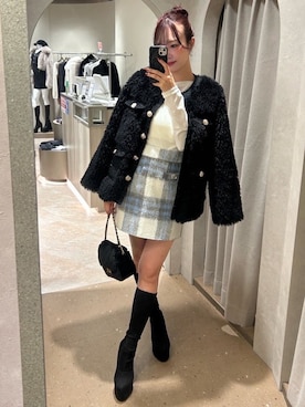 「LIPSERVICE（リップサービス）のアイテム」を使った、LIP SERVICEさん（レディース・164cm）の秋コーディネート