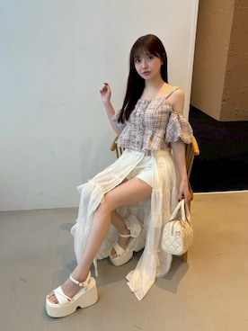 LIP SERVICEさん(レディース・158cm)の春コーディネート