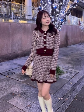 「LIPSERVICE（リップサービス）のアイテム」を使った、LIP SERVICEさん（レディース・164cm）の秋コーディネート