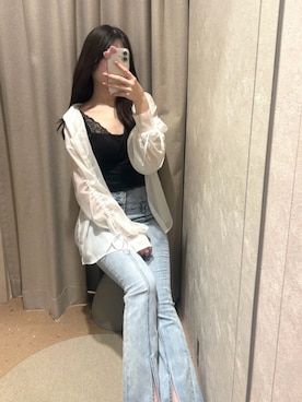 LIP SERVICEさん（レディース・160cm）の春コーディネート