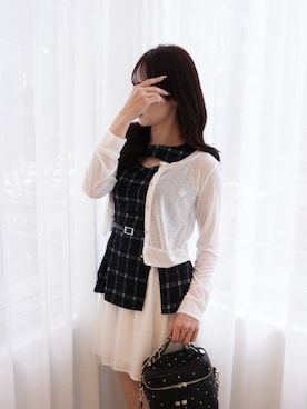 「LIPSERVICE（リップサービス）のアイテム（トップス）」を使った、LIP SERVICEさん（レディース・164cm）の春コーディネート