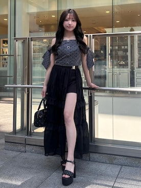 LIP SERVICEさん(レディース・154cm)の春コーディネート