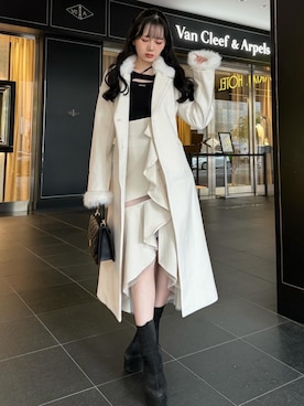 「LIPSERVICE（リップサービス）のアイテム」を使った、LIP SERVICEさん（レディース・158cm）の秋コーディネート