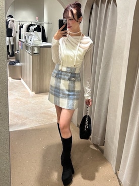 「LIPSERVICE（リップサービス）のアイテム」を使った、LIP SERVICEさん（レディース・164cm）の秋コーディネート