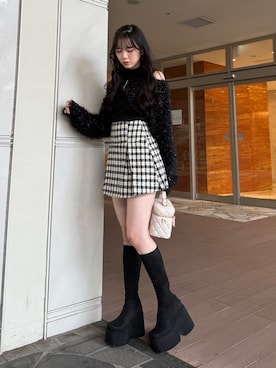 LIP SERVICEさん（レディース・158cm）の秋コーディネート