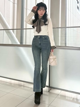 LIP SERVICEさん（レディース・158cm）の冬コーディネート