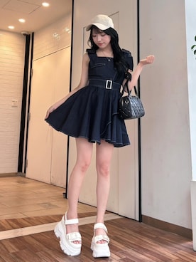 LIP SERVICEさん(レディース・154cm)の夏コーディネート