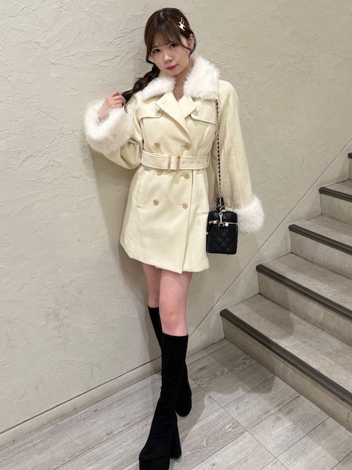 LIP SERVICE（リップサービス） コート アウター ケープライクフレア