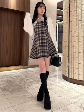 LIP SERVICEさん（レディース・158cm）の冬コーディネート