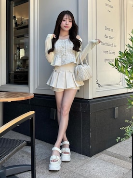 LIP SERVICEさん(レディース・154cm)の春コーディネート