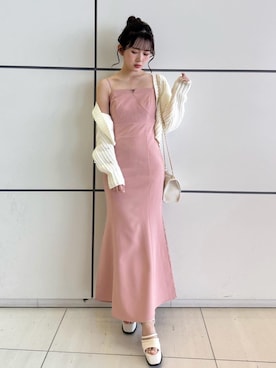 「LIPSERVICE（リップサービス）のアイテム（ワンピース/ドレス）」を使った、LIP SERVICEさん（レディース・158cm）の春コーディネート