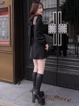 「LIPSERVICE（リップサービス）のアイテム」を使った、LIP SERVICEさん（レディース・164cm）の秋コーディネート