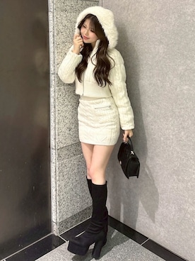 「LIPSERVICE（リップサービス）のアイテム」を使った、LIP SERVICEさん（レディース・158cm）の秋コーディネート