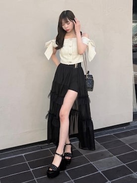 LIP SERVICEさん(レディース・160cm)の春コーディネート