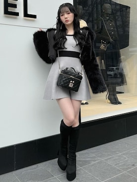 「LIPSERVICE（リップサービス）のアイテム」を使った、LIP SERVICEさん（レディース・158cm）の秋コーディネート