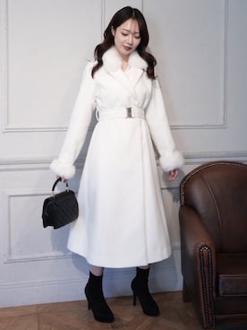 「LIPSERVICE（リップサービス）のアイテム」を使った、LIP SERVICEさん（レディース・164cm）の冬コーディネート