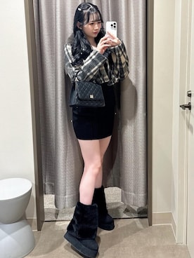 「LIPSERVICE（リップサービス）のアイテム」を使った、LIP SERVICEさん（レディース・158cm）の秋コーディネート