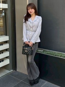 LIP SERVICEさん（レディース・158cm）の春コーディネート