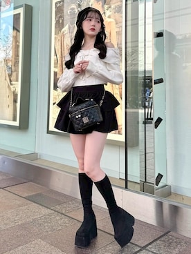 LIP SERVICEさん（レディース・158cm）の冬コーディネート