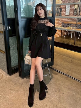 「LIPSERVICE（リップサービス）のアイテム」を使った、LIP SERVICEさん（レディース・160cm）の秋コーディネート