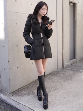 「LIPSERVICE（リップサービス）のアイテム」を使った、LIP SERVICEさん（レディース・164cm）の秋コーディネート