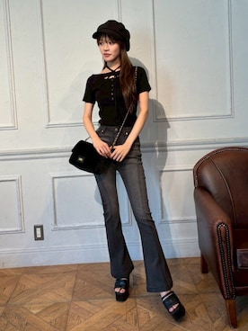 LIP SERVICEさん（レディース・160cm）の秋コーディネート