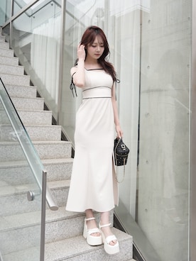 「LIPSERVICE（リップサービス）のアイテム」を使った、LIP SERVICEさん（レディース・164cm）の春コーディネート