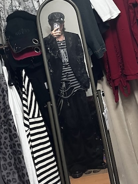 「アイテム（キャスケット）」を使った、naokenさん（メンズ・174cm）の秋コーディネート