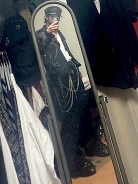 「GRANCY（グランシー）のアイテム」を使った、naokenさん（メンズ・174cm）の冬コーディネート