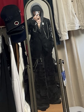 「アイテム（ウォレットチェーン）」を使った、naokenさん（メンズ・174cm）の春コーディネート