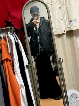 「ZARA（ザラ）のアイテム（テーラードジャケット）」を使った、naokenさん（メンズ・174cm）の秋コーディネート