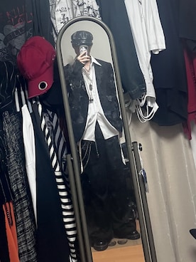 「アイテム（キャスケット）」を使った、naokenさん（メンズ・174cm）の秋コーディネート