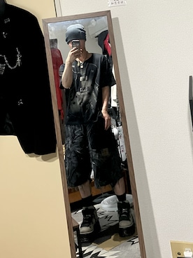 「NEW ROCK（ニューロック）のアイテム」を使った、naokenさん（メンズ・175cm）の夏コーディネート