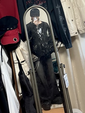 「crocs（クロックス）のアイテム」を使った、naokenさん（メンズ・174cm）の冬コーディネート