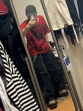 「アイテム（ブーツ）」を使った、naokenさん（メンズ・174cm）の夏コーディネート