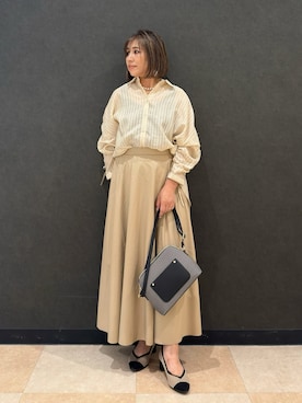 Megさん（骨格ストレート・レディース・153cm）の秋コーディネート