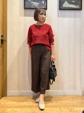 Megさん（レディース・153cm）の秋コーディネート
