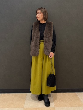 Megさん（レディース・153cm）の秋コーディネート
