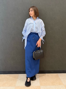 「アイテム（シューズ）」を使った、Megさん（レディース・153cm・40代）の秋コーディネート