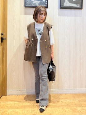 Megさん（レディース・153cm・40代）の秋コーディネート