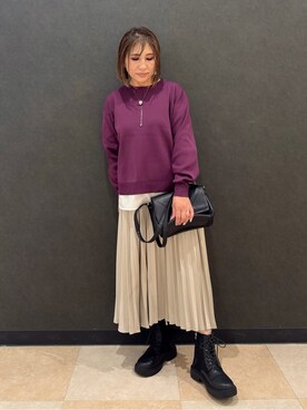 Megさん（レディース・153cm）の秋コーディネート