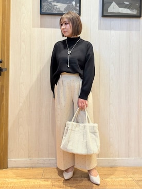 Megさん（レディース・153cm）の冬コーディネート