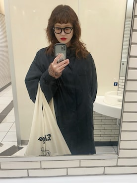 「アイテム（モッズコート）」を使った、Kotoさん（レディース・160cm）の秋コーディネート