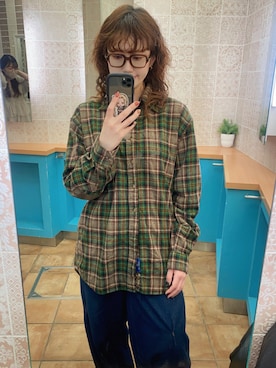 「MELLOW（メロー）のアイテム」を使った、Kotoさん（レディース・160cm）の冬コーディネート