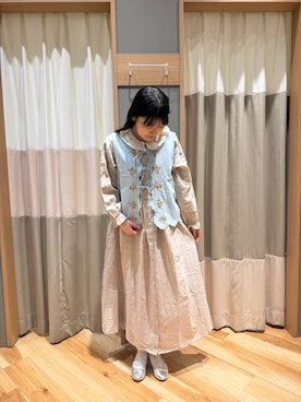 「kazumiコラボ」｜kahoさん（レディース・156cm）の冬コーディネート